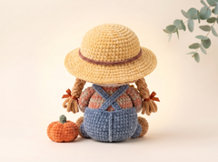 Crochet Doll Pattern – Sadie the Sunflower Farmer