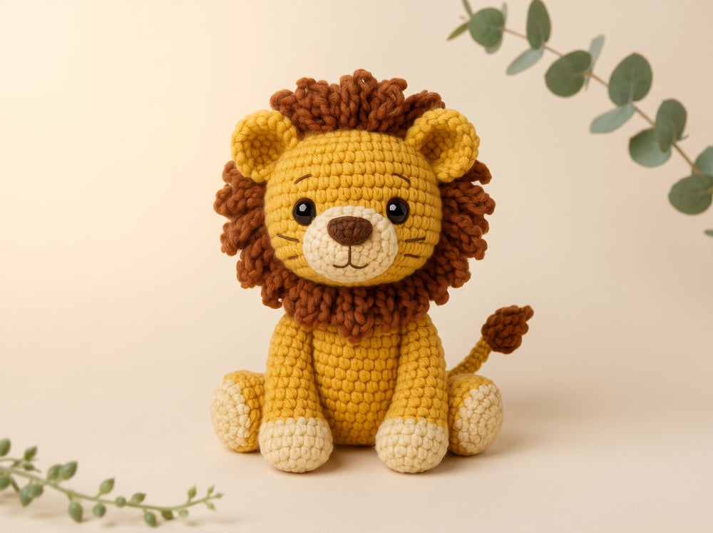Lion crochet pattern | Little Symba