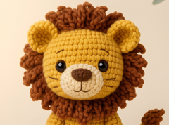 Lion crochet pattern | Little Symba