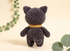 Black Cat Crochet Pattern – Cuddly Amigurumi Plush