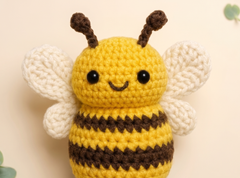 Crochet Bumblebee Pattern – Bee Buddy Amigurumi PDF