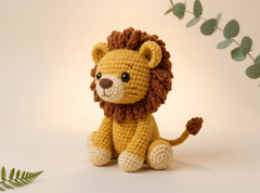 Lion crochet pattern | Little Symba