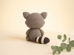 Crochet Raccoon Pattern – Bandit Baby Amigurumi
