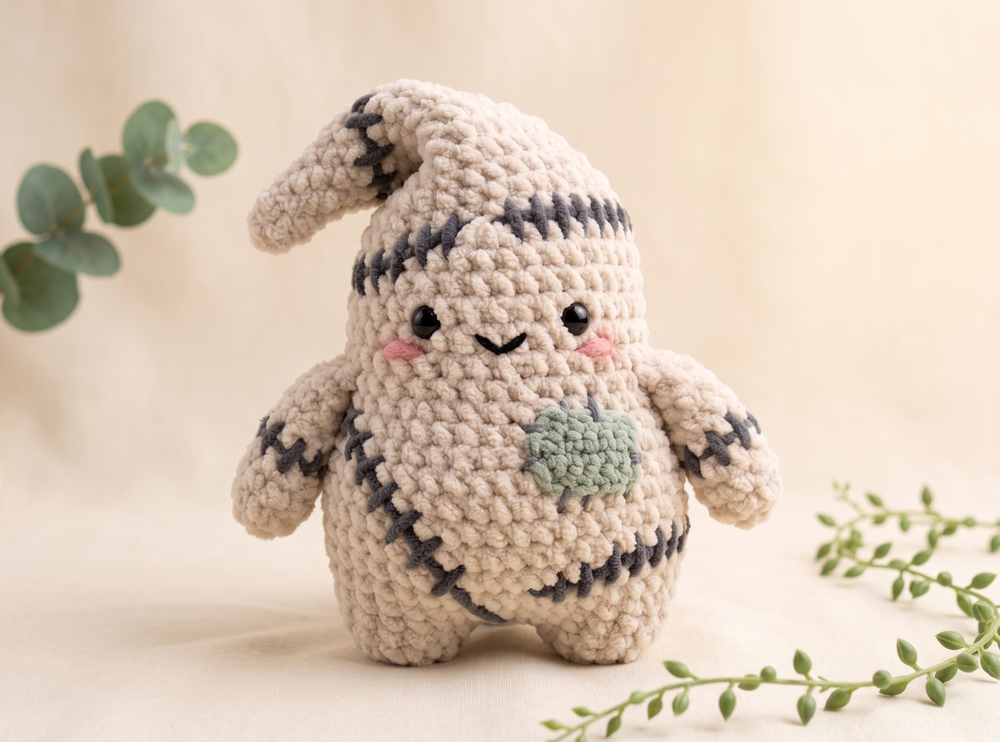 Sack Monster Crochet Pattern – Seamus