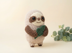 Sloth Amigurumi Crochet Pattern — Sage
