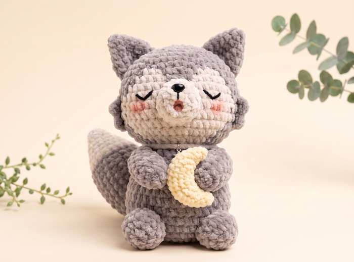 Amigurumi Crochet Pattern — Fenn the Little Werewolf