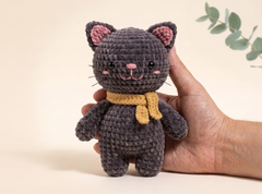 Black Cat Crochet Pattern – Cuddly Amigurumi Plush