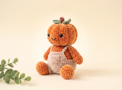 Crochet Doll Pattern – Mr. Pumpkin Man