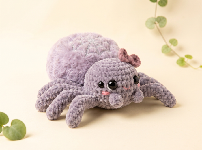 Spider Crochet Pattern – Bitsy the Web Spinner
