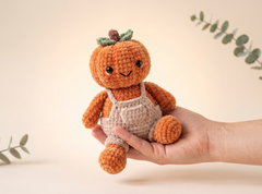 Crochet Doll Pattern – Mr. Pumpkin Man