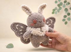 Amigurumi Crochet Pattern — Vesper the Mothman