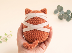 Halloween Cat Crochet Pattern – Sable, Rusty & Webster