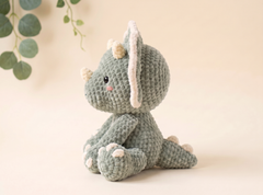 Triceratops Crochet Pattern – Tori the Dinosaur