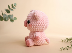 Pig Amigurumi Crochet Pattern – Piggy Puff