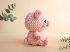 Pig Amigurumi Crochet Pattern – Piggy Puff