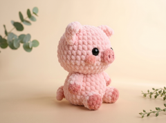 Pig Amigurumi Crochet Pattern – Piggy Puff