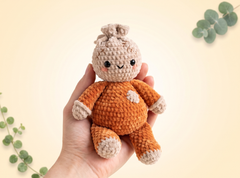 Crochet Doll Pattern – Hollis the Sack-Head