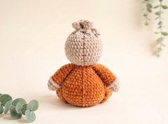Crochet Doll Pattern – Hollis the Sack-Head