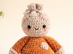 Crochet Doll Pattern – Hollis the Sack-Head