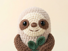 Sloth Amigurumi Crochet Pattern — Sage
