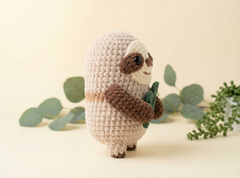 Sloth Amigurumi Crochet Pattern — Sage
