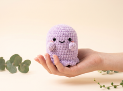 Crochet Ghost Pattern — Boo Crew Trio