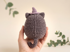 Halloween Cat Crochet Pattern – Sable, Rusty & Webster
